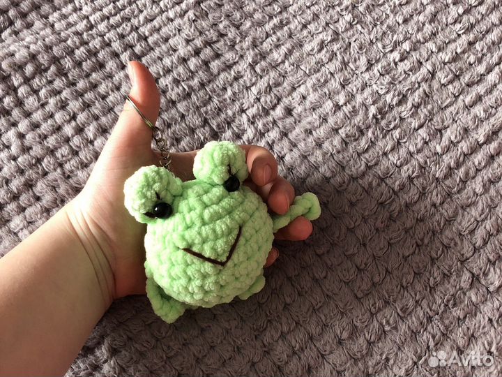 Вязаная жабка