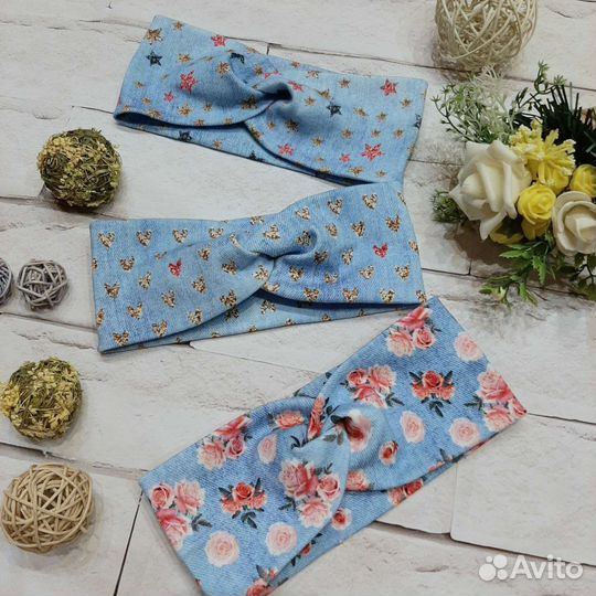 Повязка на голову для девочки