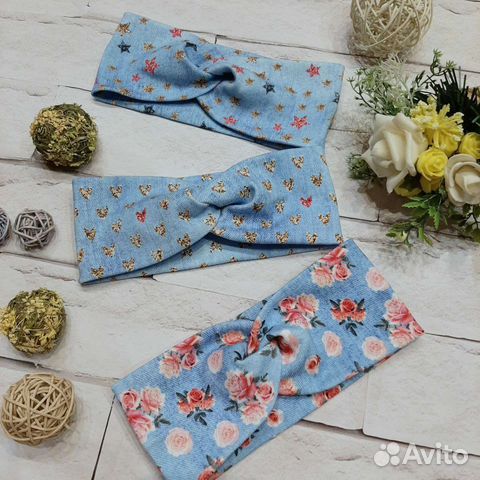 Повязка на голову для девочки