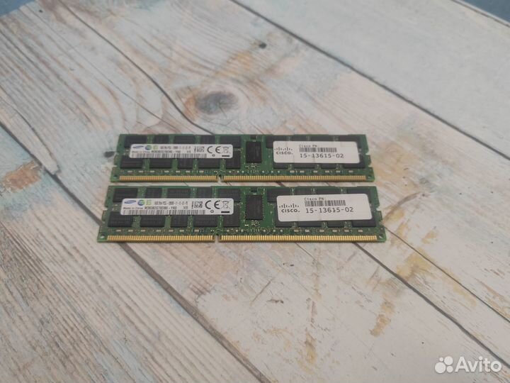 Серверная память DDR3 32gb (2 по 16gb) 1600Mhz