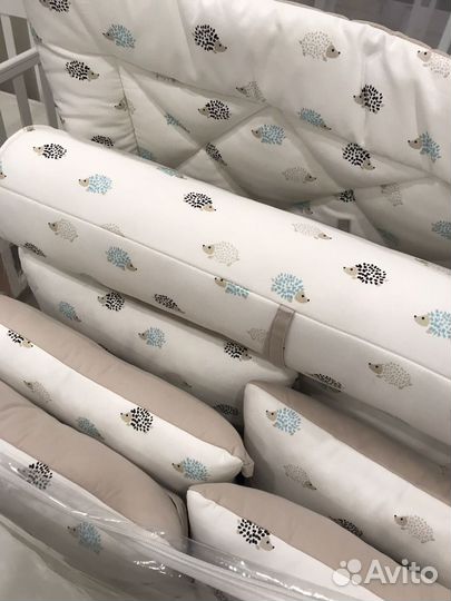 Овальная кроватка-трансформер 8 в 1 