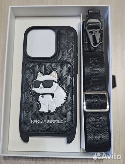 Чехол karl lagerfeld на iPhone 15 pro новый