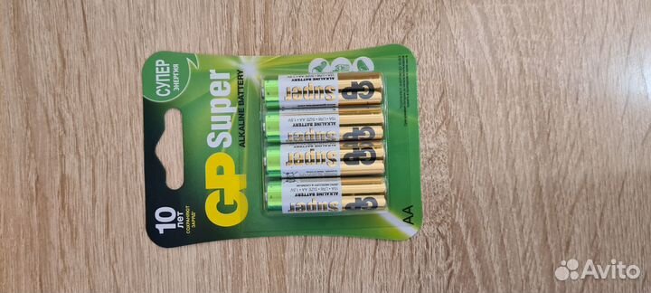 Батарейки GP Batteries Super алкалиновые AA и AAA