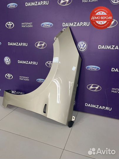 Крыло Hyundai Solaris (10-16) левое золотистый UBS