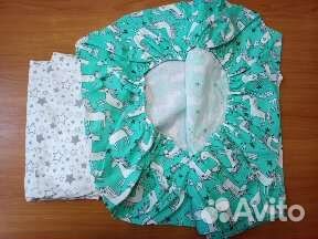 Простыни на резинке 120*60 2 шт