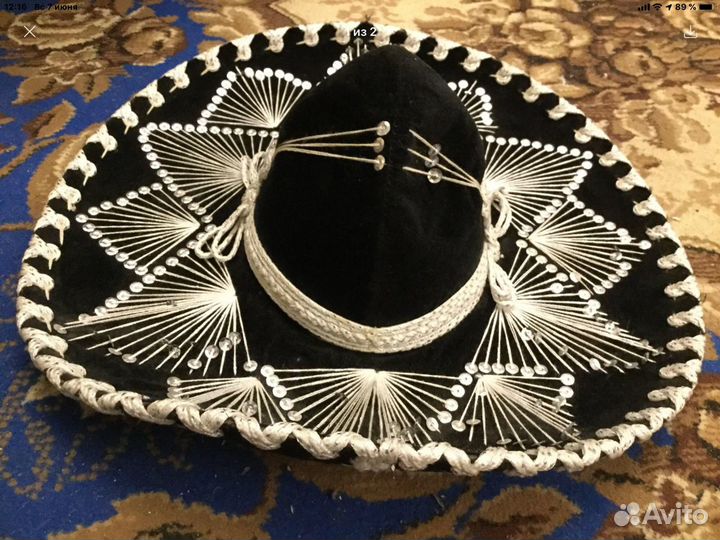 Мексиканская шляпа на мальчика