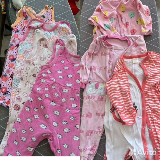 Огромная куча детских вещей 56-68