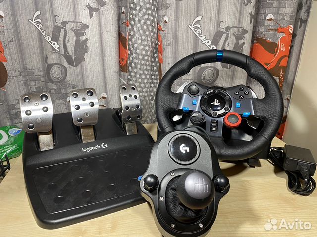 Игровой руль logitech g29 с кпп купить в Воронеже | Электроника | Авито