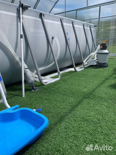 Каркасный бассейн bestway 412х201х122 см
