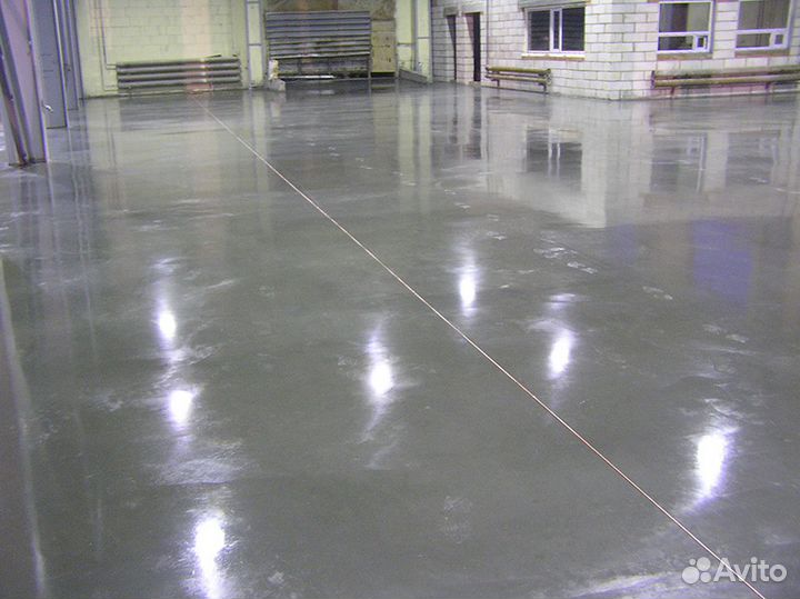 Промышленные бетонные полы. Полимерные полы