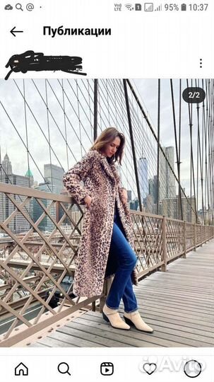 Шуба из искусственного меха новая