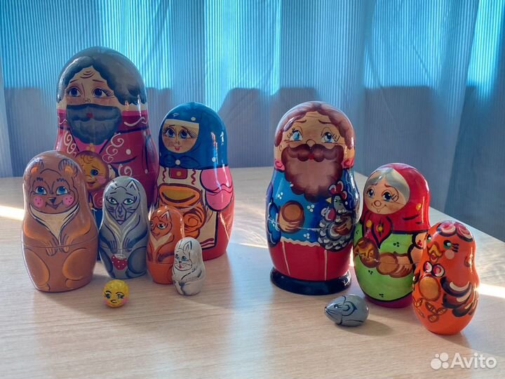 Матрешки из русских народных сказок