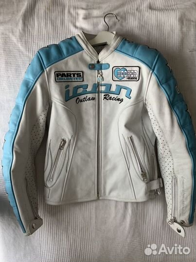 Мотокуртка кожаная Icon