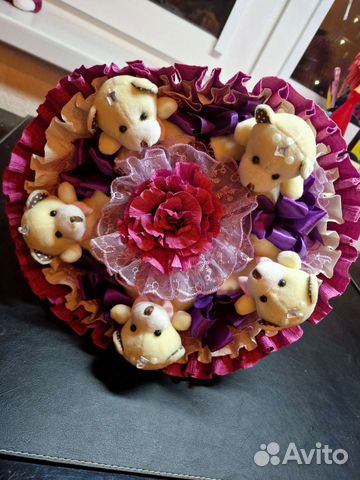 Букеты из мягких игрушек