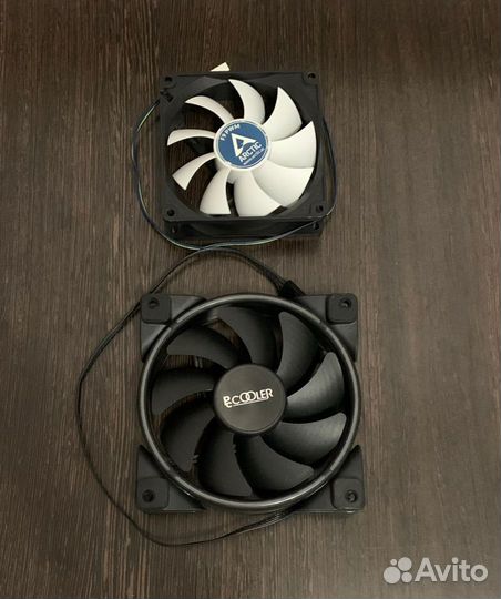 Башенные кулеры 120x120 и 90x90 (4-pin)
