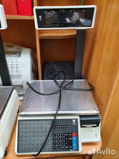 Весы digi SM-100, SM-300 с печатью этикеток