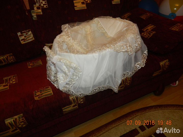 Корзина переноска на выписку