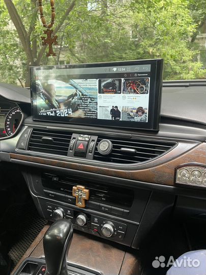 Android монитор audi a6/a7