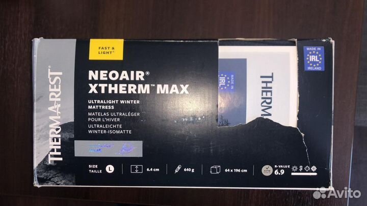 Коврик надувной Therm-a-Rest Neoair Xtherm Max нов