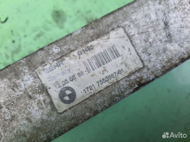 Радиатор маслянный бмв 7 Е65 Е66