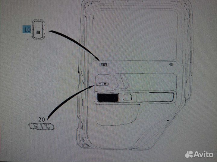 Кнопка стеклоподъемника мерседес A16790502019051