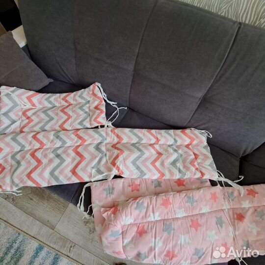 Бортики в детскую кроватку