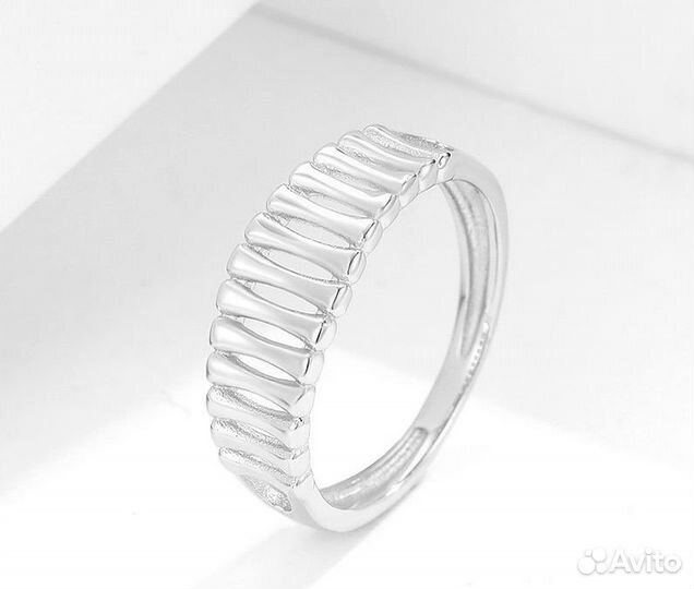 Кольцо серебро 925