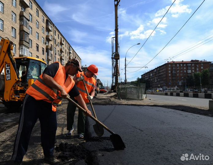 Асфальтирование. Укладка асфальта