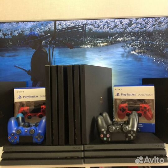 Sony PlayStation 4 Pro+750игр/гарантия/доставка