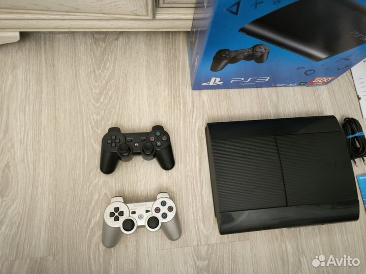 Ps3 super slim прошитая 500 Гб