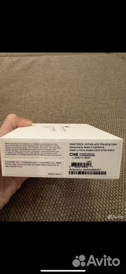 Беспроводные наушники apple airpods 1