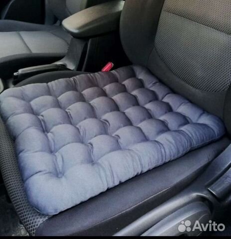 Подушка на стул ортопедическая с лузгой гречихи