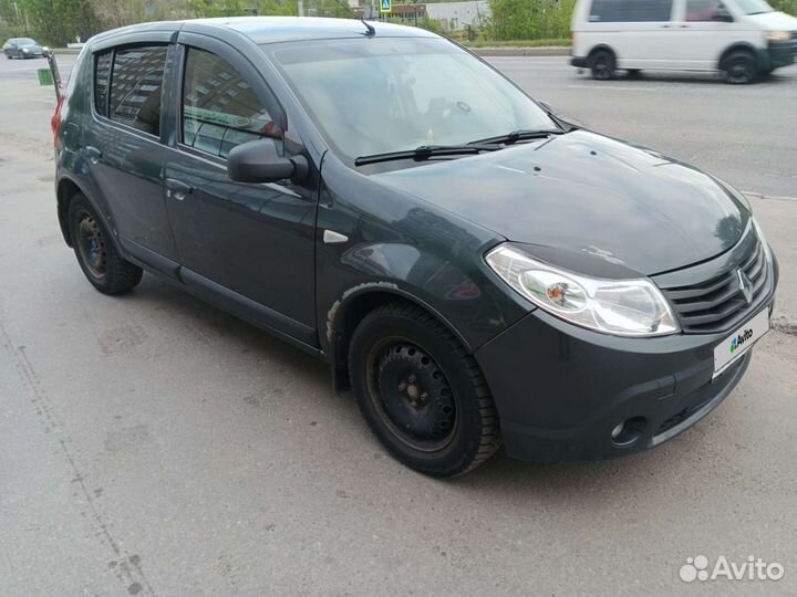 Renault Sandero 1.6 МТ, 2010, 130 000 км