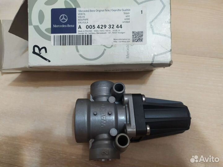 Редукционный клапан A0054293244 Mercedes-Benz