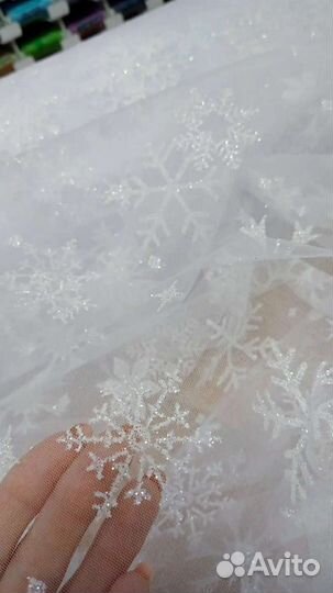 Снежинки на еврофатине