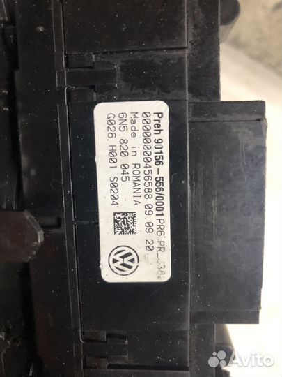 Блок управления печкой Volkswagen Polo 6