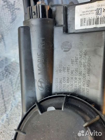 Фара Hyundai solaris 2017 -20 led