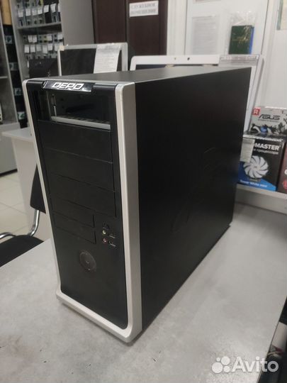 Корпус ATX без блока питания depo