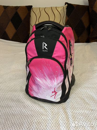 Рюкзак для фигурного катания и коньки Wifa