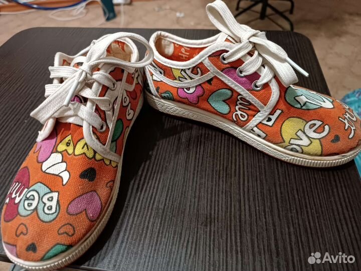 Кеды для девочки