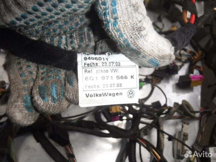 Жгут проводов панели приборов Volkswagen Polo