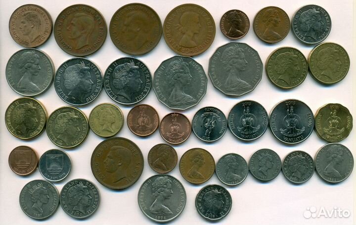 Монеты Австралии и Океании