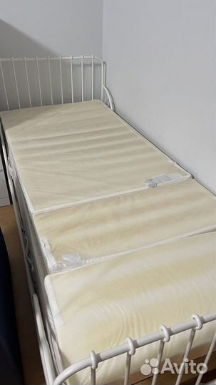 Матрас для раздвижной кровати IKEA плуттен