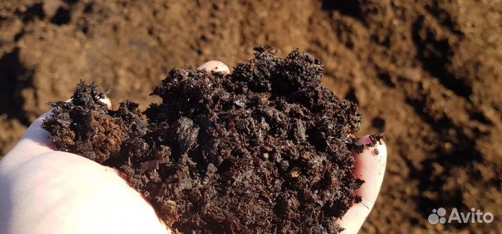 Навоз-Перегной-Коровий-Конский-Удобрение