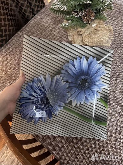 Тарелка стеклянная