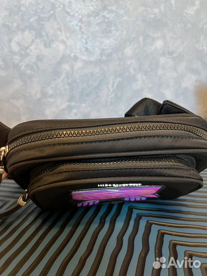 Сумка женская черная Karl lagerfeld поясная