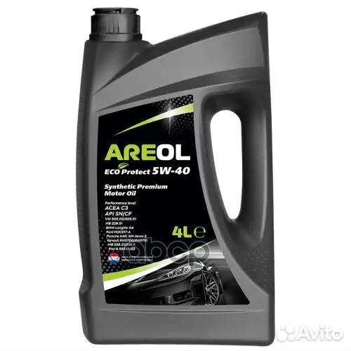 Areol ECO Protect 5W40 (4L) масло моторн