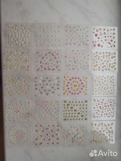 Наклейки для ногтей