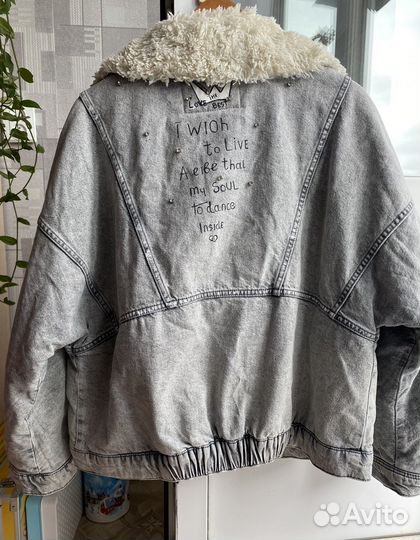 Утепленная джинсовая куртка Colin's