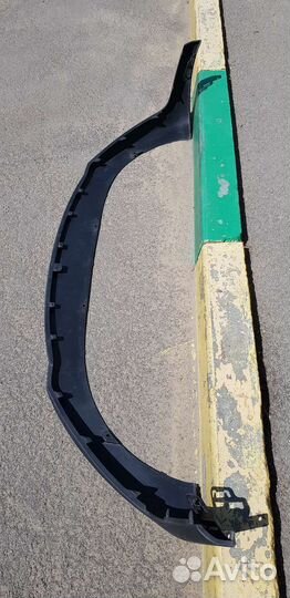 Спойлер юбка губа переднего бампера Volvo C30 I